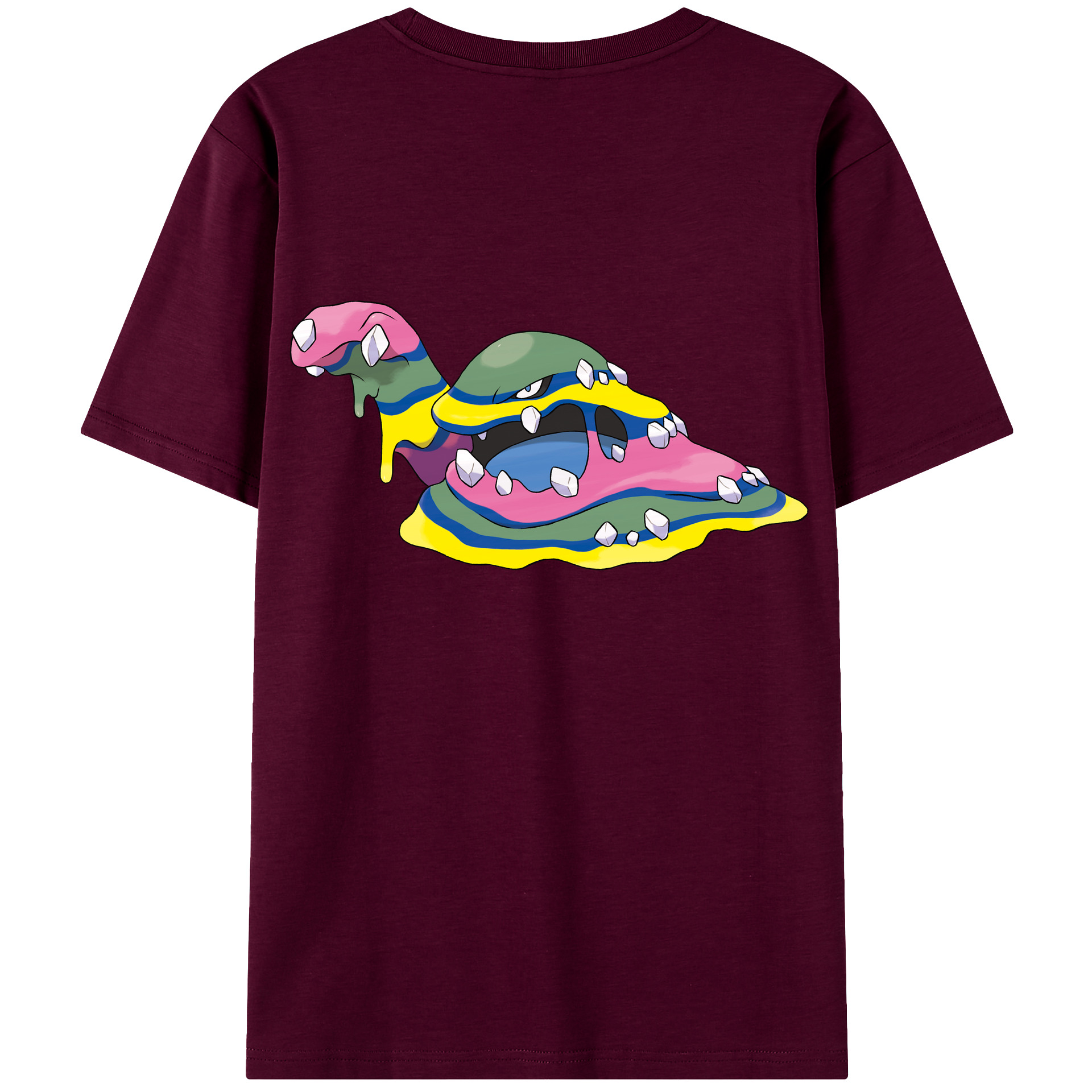 （画像用） ポケットモンスター Pokémon レディース半袖Tシャツ(バックプリント)